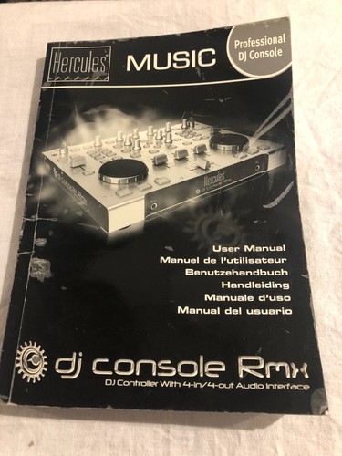 Console hercules rmx - console,